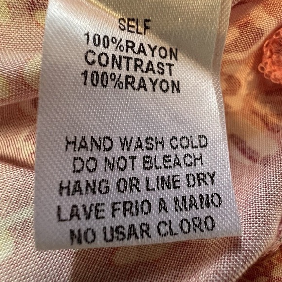 Easel Los Angeles Women Small Short Sleeve Pink Floral Paisley Dress Babydoll - Picture 6 of 9